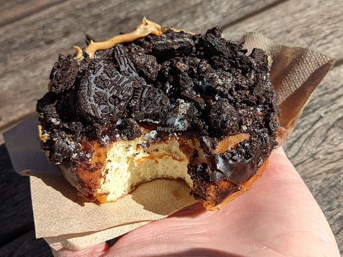 Vegan ODB at Universal Studios - Voodoo Doughnut in Orlando