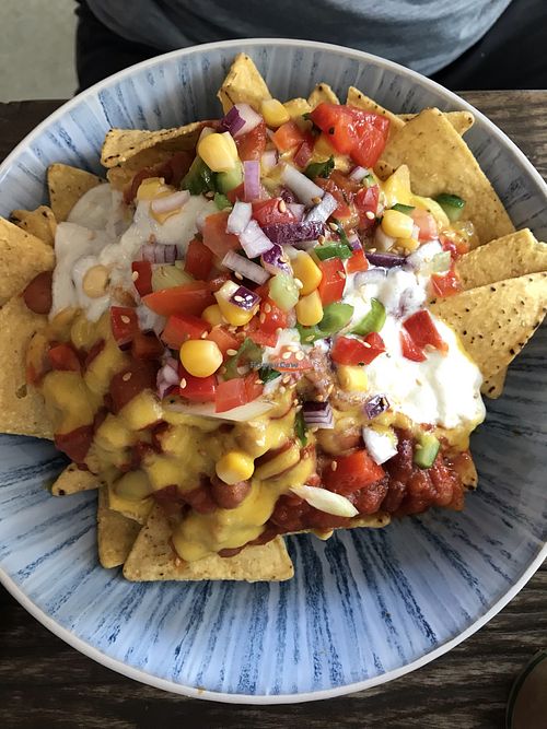 Nachos - gf at VegOut on Charles in Launceston