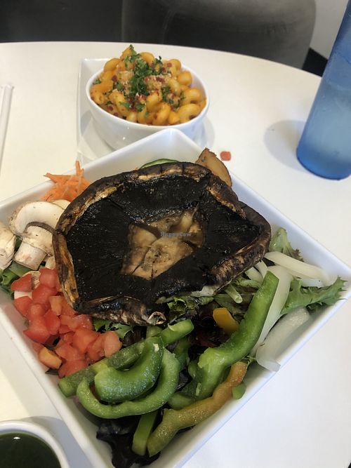 That’s a big shroom!  at The Modern Vegan in Las Vegas