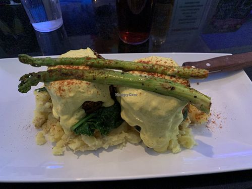 Crabcake Benny  at The Modern Vegan in Las Vegas