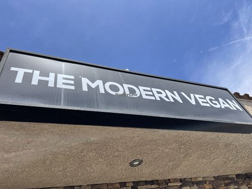 Outside  at The Modern Vegan in Las Vegas