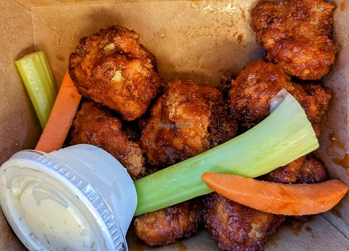 BBQ cauliflower  at The Modern Vegan in Las Vegas