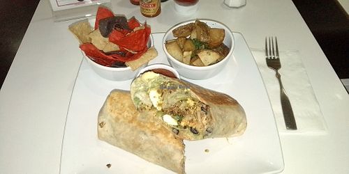 Breakfast burrito. at The Modern Vegan in Las Vegas