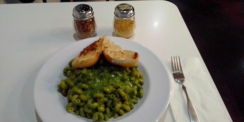 Dinosaur pasta. at The Modern Vegan in Las Vegas