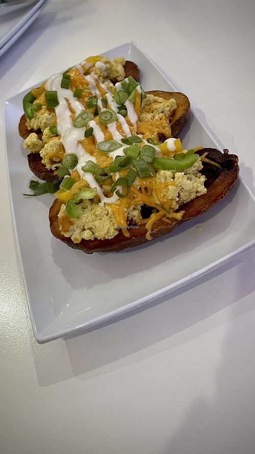 Potato Skins  at The Modern Vegan in Las Vegas
