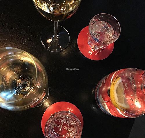    Wine & water at SNCKBR in Eindhoven