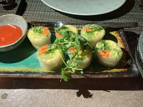 Summer rolls  at Sontaya South East Asian Restaurant in Abu Dhabi
