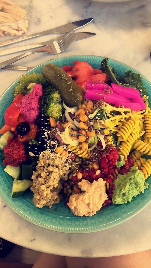 Saladbar at Ginger - Radhusplatsen in Helsingborg