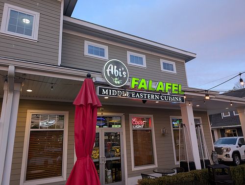  at Abi's Falafel in Trumbull