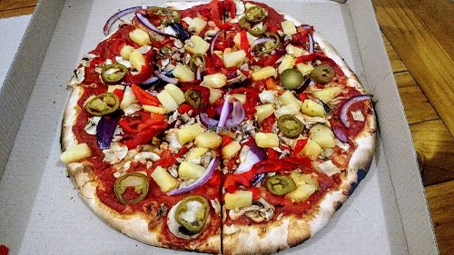 Jalapeños... at Al Taglio Woodfire Pizzeria in Albany