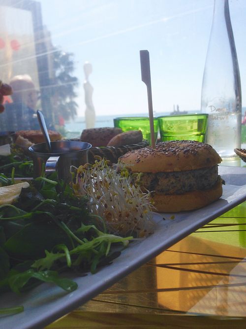 The Vegan Burger at Dame Nature at Dame Nature in Saint-laurent-du-var