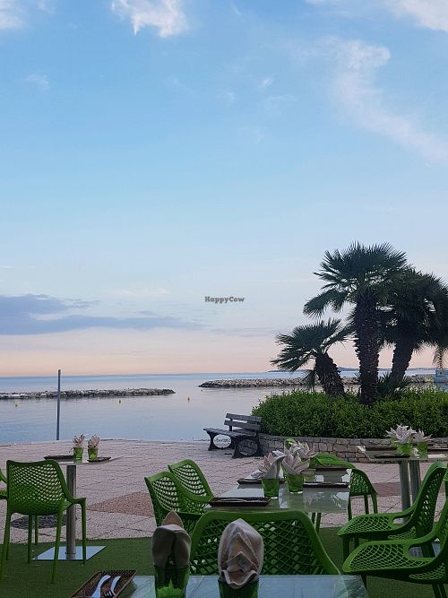 vue de la terrasse at Dame Nature in Saint-laurent-du-var