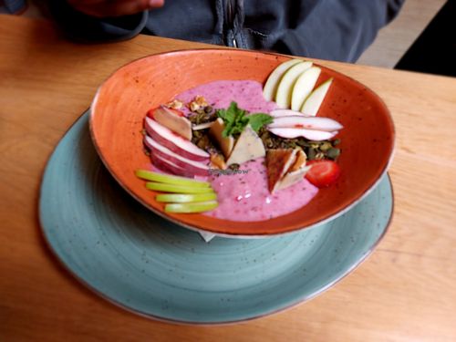 Smoothie bowl at Bhalu in Nijmegen