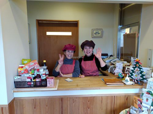 Happy and friendly staff. Smiling and good in english  at Restaurant Bios in Tokushima