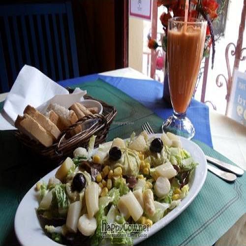 Ensalada Alcazabilla at El Vegetariano de la Alcazabilla in Malaga
