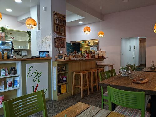 interior at Edgy Veggy in Sofia