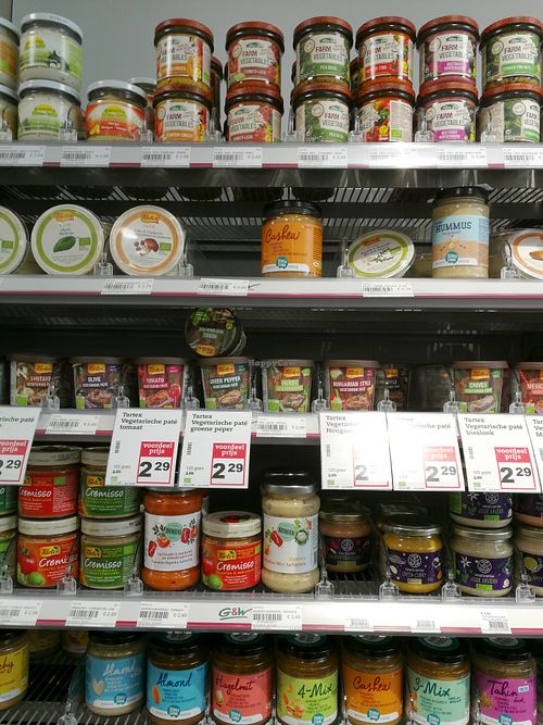 Vegan goodies @ G&W GezondheidsWinkel Ros. at G&W Gezondheidswinkel in Voorburg