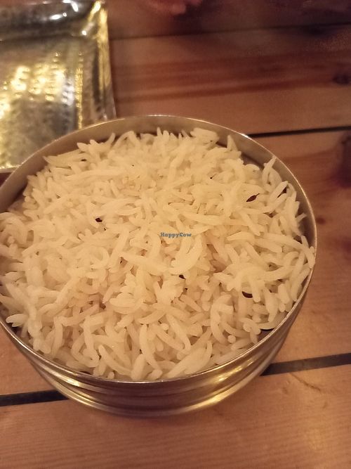 Basmati Rice at Mowgli - Grand Central in Birmingham