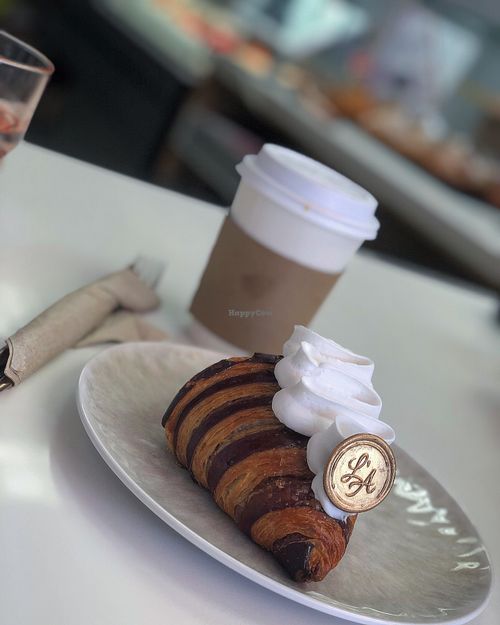 Nutella filled croissant  at L'Artisane Creative Bakery in Coral Gables