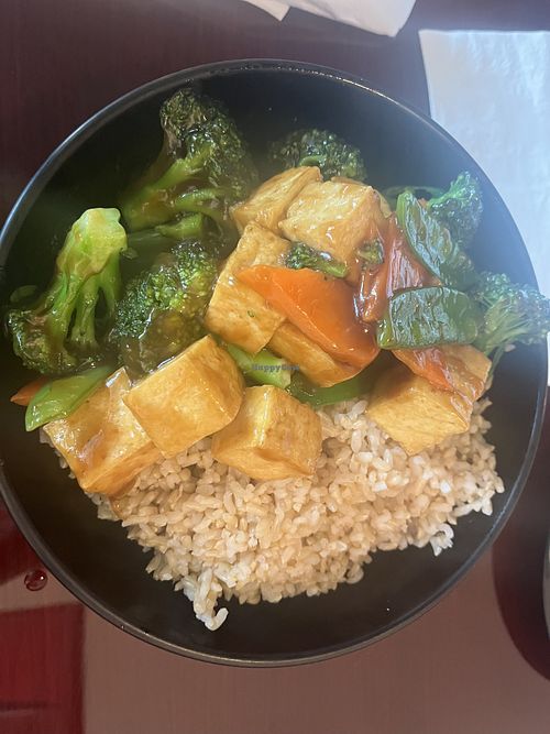 Broccoli and Tofu Bowl   at Rice Bowl Asian House in Bradenton