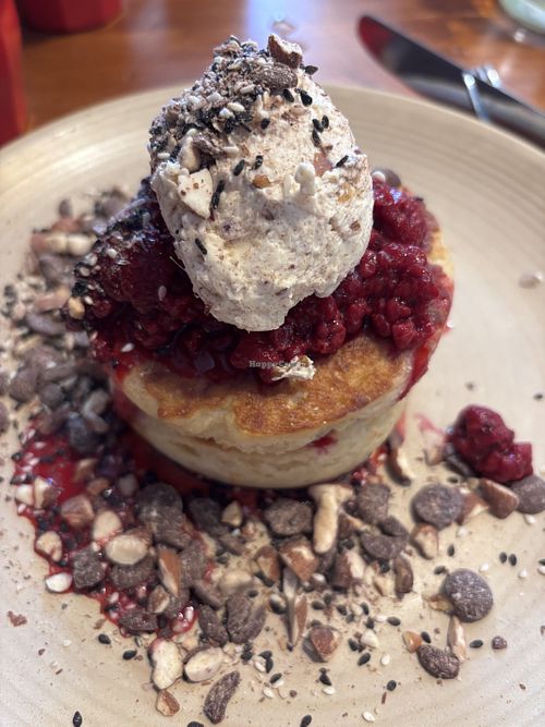 Crumpets   at Ginger Brown Cafe in Hobart
