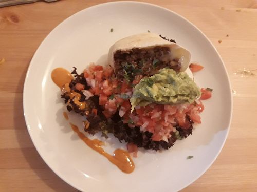 Awesome burrito at La Voladora in Alicante