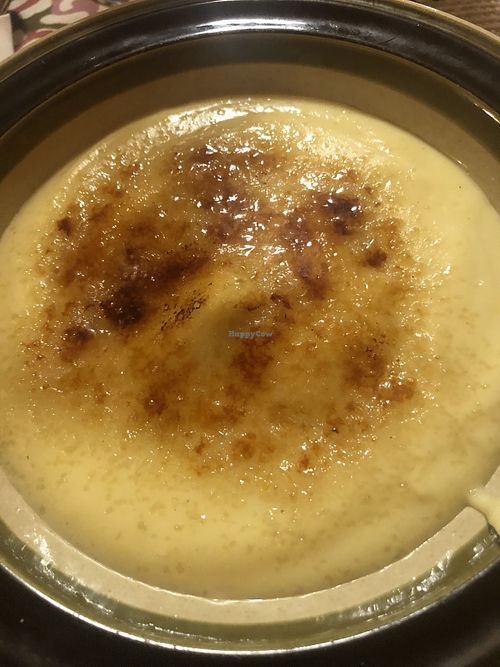 Creme brûlé  #Veganuary at In Unzaja in Savona