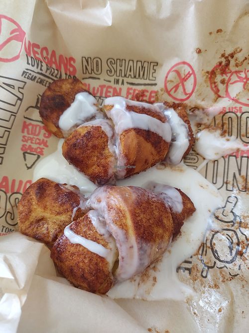 Vegan cinnamon twists at Fresh Brothers in Hollywood