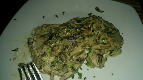 seitan mushrooms at Haiku in Catania