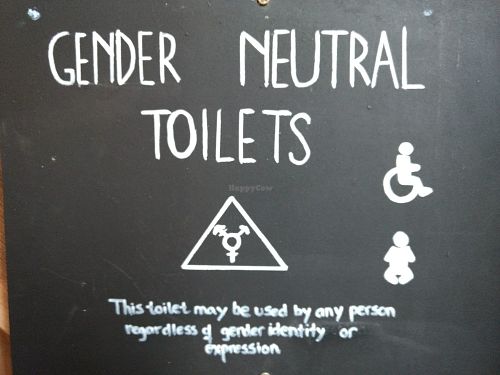 Lower floor toilet at Ojo Rojo in Bournemouth