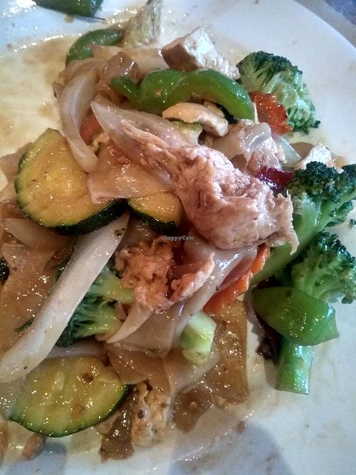 entree at Thai Vegan in Beverly Hills