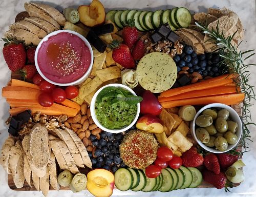 Grazing platter at Harissa in Hobart