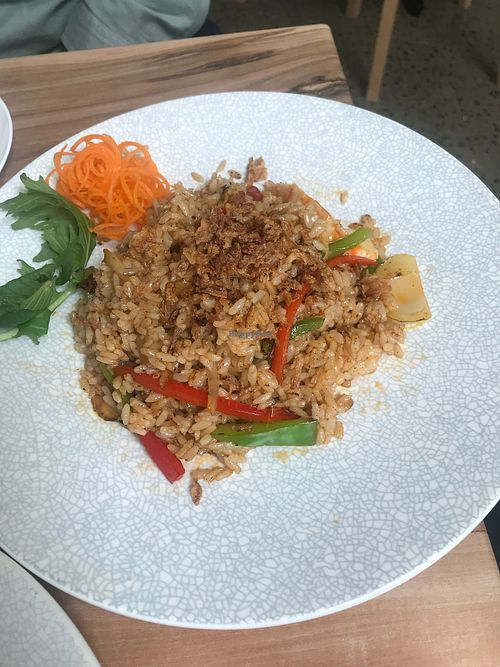 Special fried rice at Vegera in Moonah