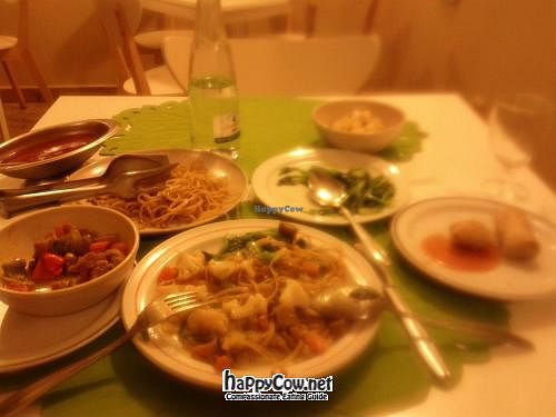 simply delicious and all those dishes just for me ! at Loving Hut in Malaga