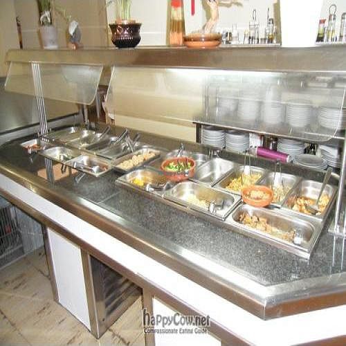 Very clean. Tasty, with lots of choices.  They made us 3 fresh, wonderful dishes when we came in. at Loving Hut in Malaga