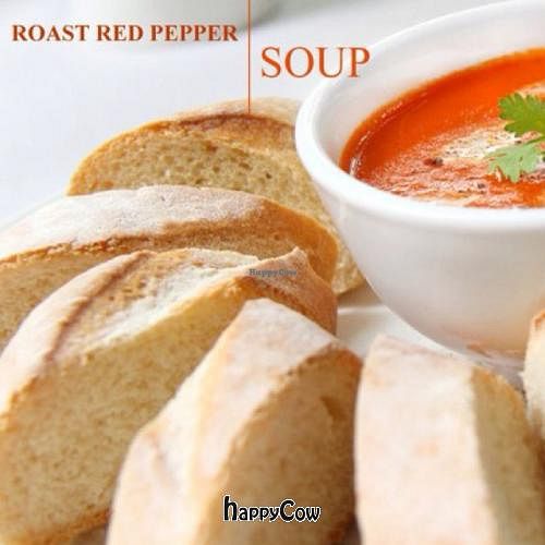 roast red pepper soup at The Terrace on 95 - K'NYAY in Phnom Penh
