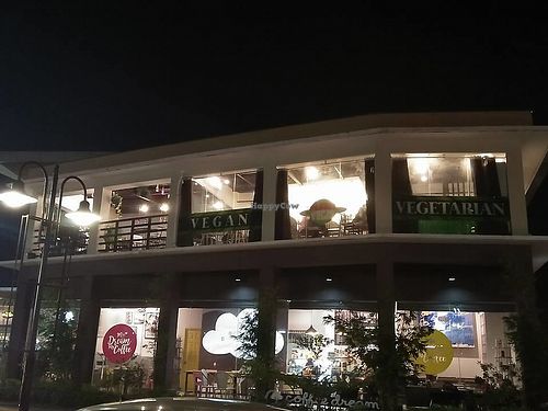 night view on the 2nd level at Planet Vegis - ParkMall in Cebu
