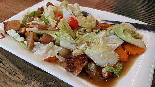 stir fry veggies at Planet Vegis - ParkMall in Cebu