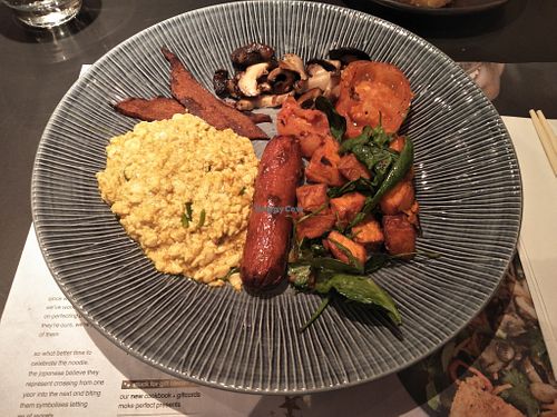 Sadly disappointing vegan breakfast at LHR - Wagamama - T5 in West London
