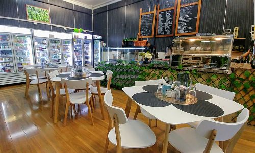 Interior at Back2Nature Vegan Cafe in Brighton