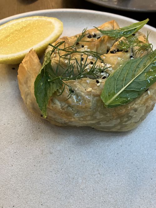Spanakopita #Veganuary at Alibi in Sydney