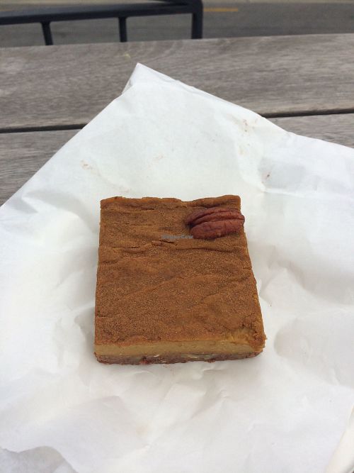 Pumpkin cake at Fedeli Cafe in Wanaka