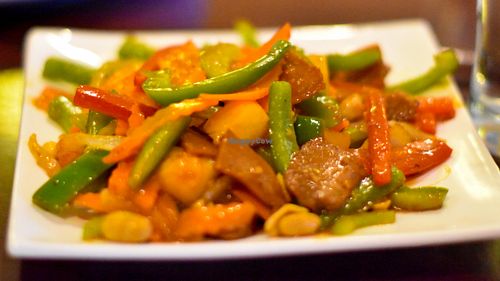 Delicious Dinner!  at Noble Vegetarian in Sacramento