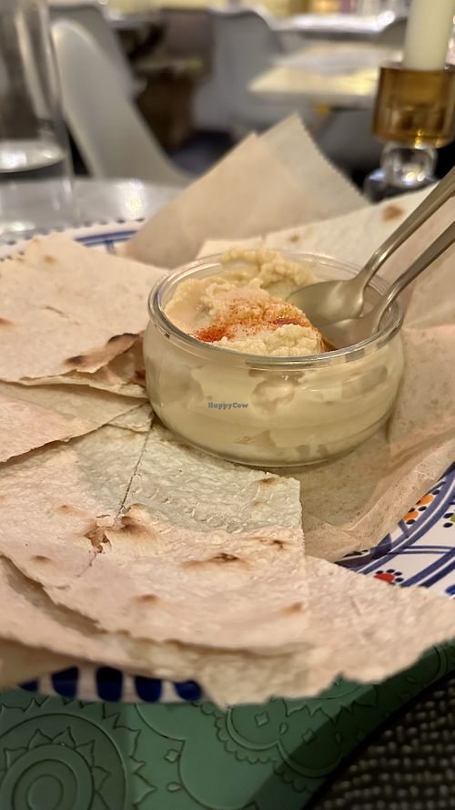 Hummus  at SAJ in Nice