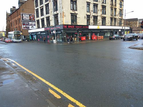 Exterior at The Space in Glasgow