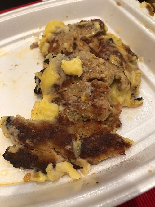 Worst seitan ever.  at Veganeria in Budapest