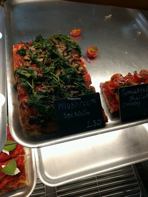 couple of options at Baked Pizza Al Taglio  in Glasgow