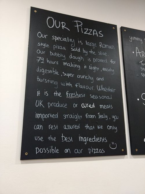 Bread at Baked Pizza Al Taglio  in Glasgow