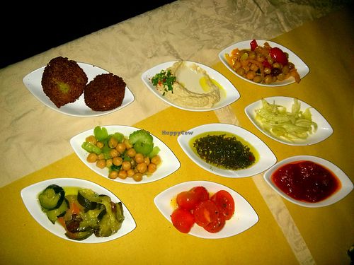 GAM GAM starter, so Yummy and colored! at Gam-Gam in Venice