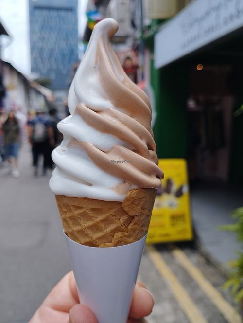 Soft Serve! Yummy 😋 at Everyday Vegan Grocer - Online only in Central Singapore